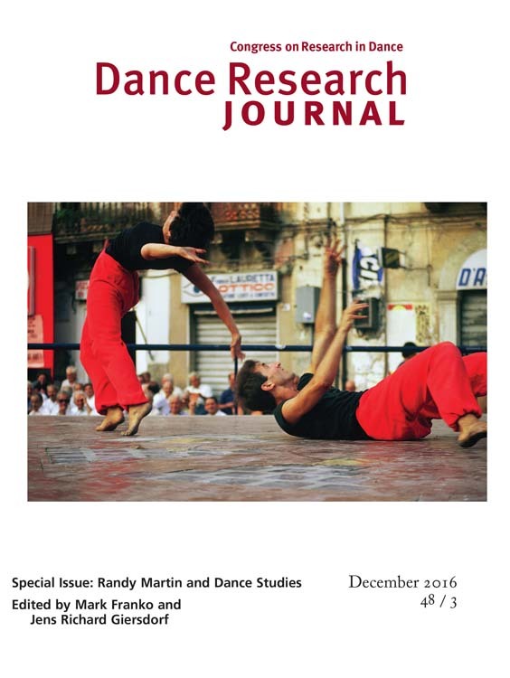 dance research journal